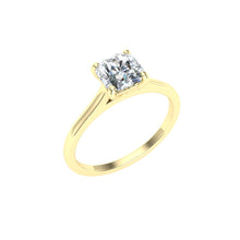 Load image into Gallery viewer, The Violet - Asscher Cut Ring