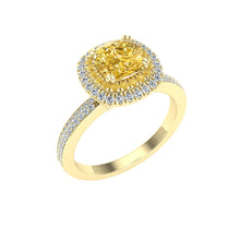 Load image into Gallery viewer, The Gabriella - Cushion Cut Ring