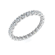 Load image into Gallery viewer, The Sophia - Luxe Round Cut Eternity Band