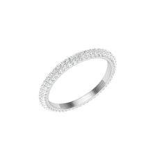 Load image into Gallery viewer, The Jasmine - Micro Pavé Band