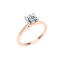 Load image into Gallery viewer, The Violet - Asscher Cut Ring
