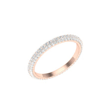 Load image into Gallery viewer, The Jasmine - Micro Pavé Band
