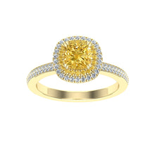 Load image into Gallery viewer, The Gabriella - Cushion Cut Ring
