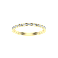 Load image into Gallery viewer, The Aria - Half Eternity Wedding Band