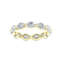Load image into Gallery viewer, The Abigail - Marquise and Dot Band