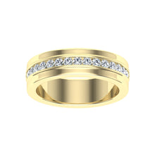 Load image into Gallery viewer, The Peter - Half Eternity Pavé Band