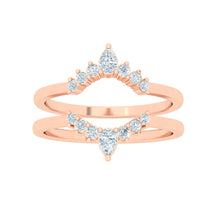 Load image into Gallery viewer, The Carol - Scalloped Double Band