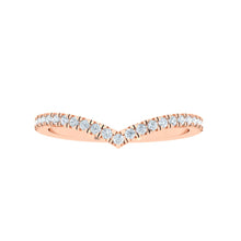 Load image into Gallery viewer, The Brit - Scalloped Half Eternity Band