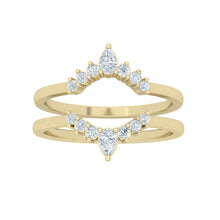 Load image into Gallery viewer, The Carol - Scalloped Double Band