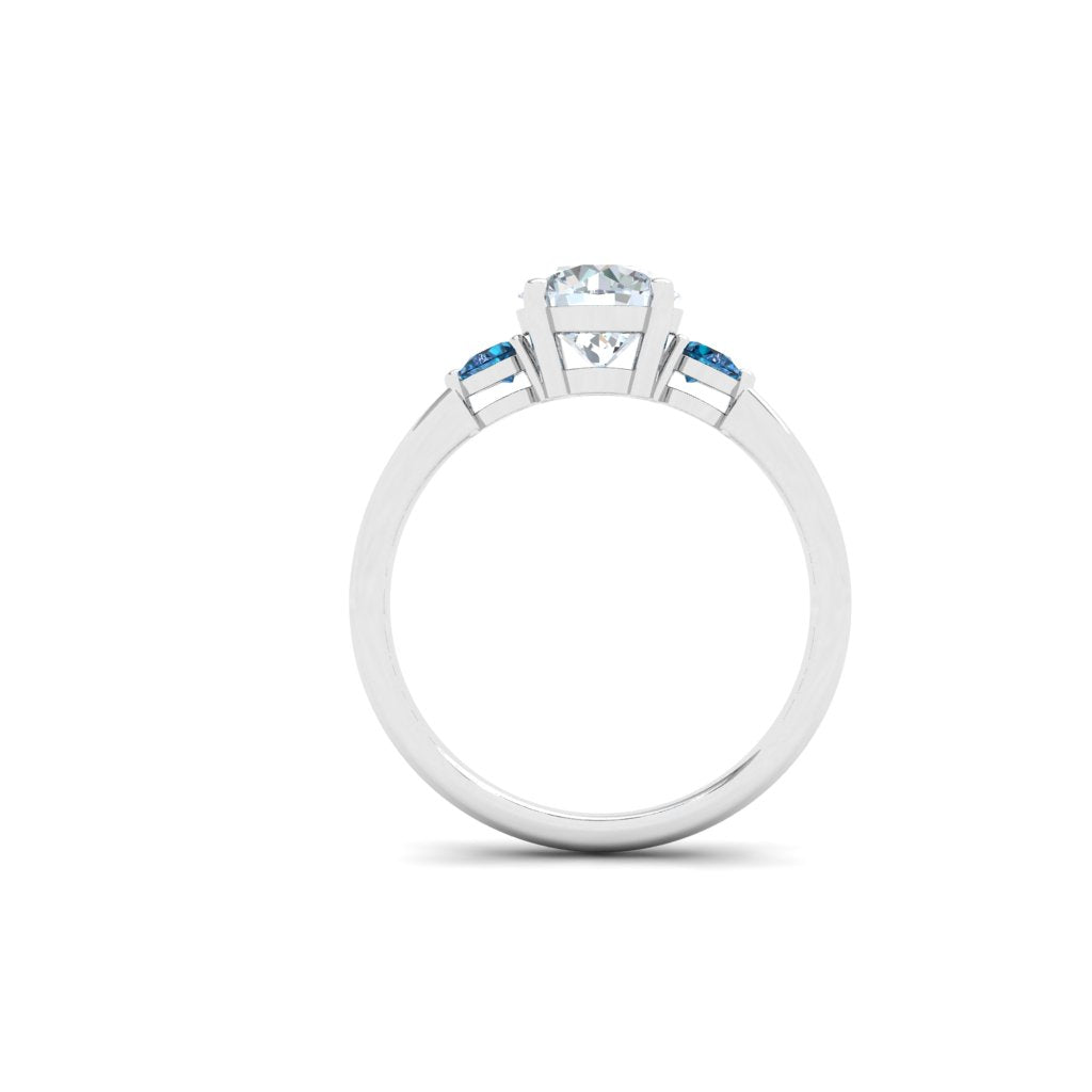 Swarovski 3 stone ring deals