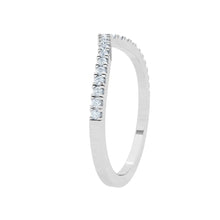 Load image into Gallery viewer, The Brit - Scalloped Half Eternity Band