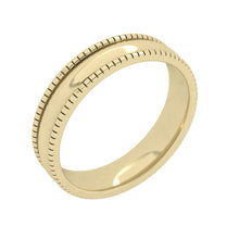 Load image into Gallery viewer, The Victor - Milgrain Edge Band