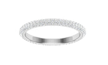 Load image into Gallery viewer, The Jasmine - Micro Pavé Band