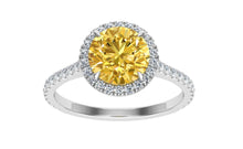 Load image into Gallery viewer, The Gia - Round Cut Ring