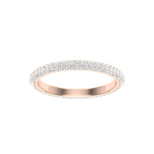 Load image into Gallery viewer, The Jasmine - Micro Pavé Band