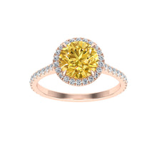 Load image into Gallery viewer, The Gia - Round Cut Ring