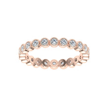 Load image into Gallery viewer, The Elena - Bezel Set Eternity Band