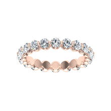 Load image into Gallery viewer, The Riley - Single Prong Eternity Band