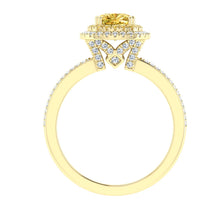 Load image into Gallery viewer, The Gabriella - Cushion Cut Ring