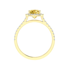 Load image into Gallery viewer, The Ziva - Cushion Cut Ring