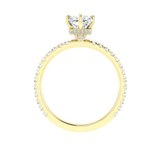 Load image into Gallery viewer, The Cher - Radiant Cut Compass Prong Ring
