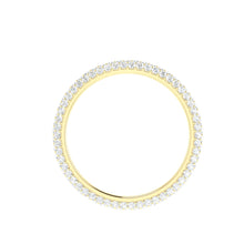Load image into Gallery viewer, The Jasmine - Micro Pavé Band