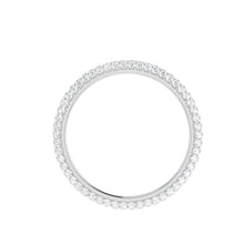 Load image into Gallery viewer, The Jasmine - Micro Pavé Band