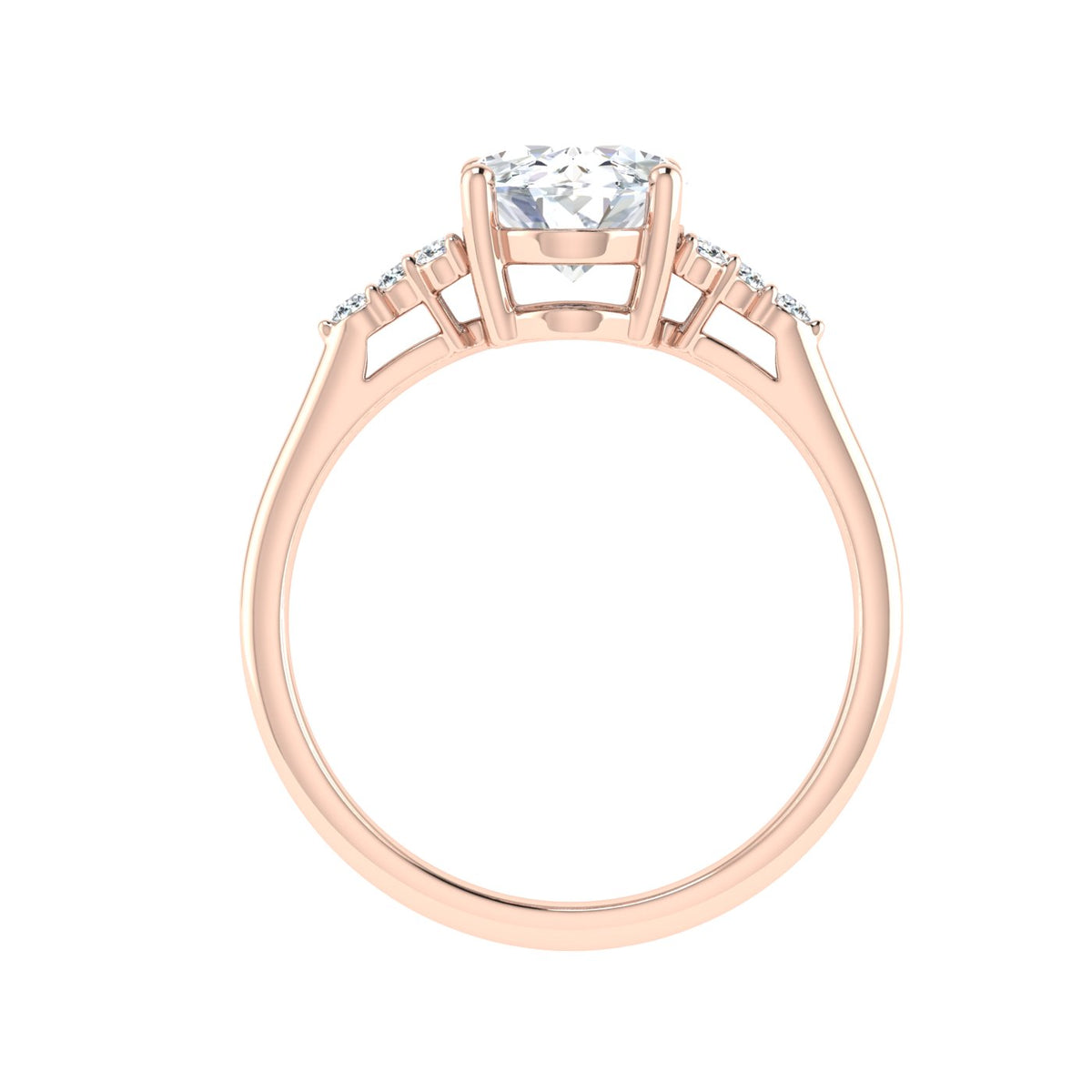 The Poppy - Oval Cut Ring