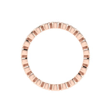 Load image into Gallery viewer, The Elena - Bezel Set Eternity Band
