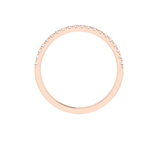Load image into Gallery viewer, The Aria - Half Eternity Wedding Band