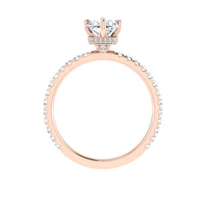 Load image into Gallery viewer, The Cher - Radiant Cut Compass Prong Ring