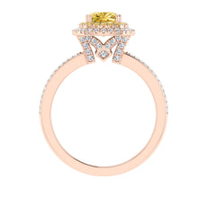 Load image into Gallery viewer, The Gabriella - Cushion Cut Ring