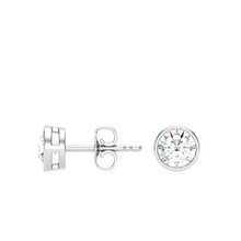 Load image into Gallery viewer, Bezel Round Studs