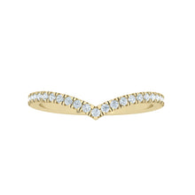 Load image into Gallery viewer, The Brit - Scalloped Half Eternity Band