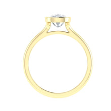 Load image into Gallery viewer, The Anne - Elongated Cushion Cut Bezel Ring