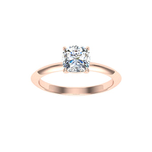 The Reyna - Cushion Cut Solitaire Ring