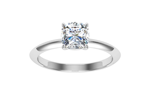 The Reyna - Cushion Cut Solitaire Ring