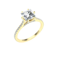 Load image into Gallery viewer, The Vera - Princess Cut Ring