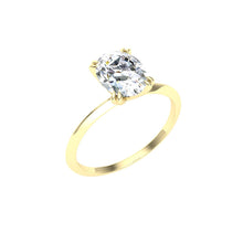 Load image into Gallery viewer, The Gemma - Double Claw Oval Ring