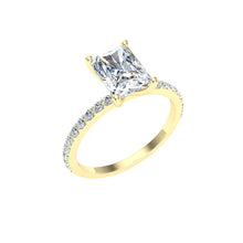 Load image into Gallery viewer, The Zoey- Radiant Cut Ring