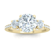 Load image into Gallery viewer, The Sabrina - 3 Stone Ring