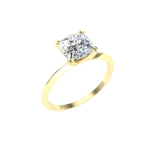 Load image into Gallery viewer, The Millie- Double Claw Cushion Ring