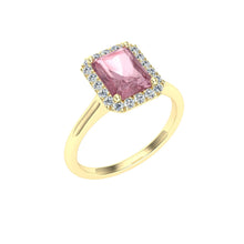 Load image into Gallery viewer, The Francesca - Radiant Cut Ring