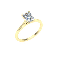 Load image into Gallery viewer, The Leah - Radiant Cut Ring