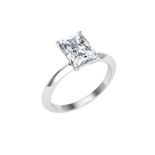 Load image into Gallery viewer, The Jenna - Radiant Cut Solitaire Ring
