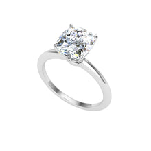 Load image into Gallery viewer, The Kayla - Elongated Cushion Cut Solitaire Ring
