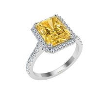Load image into Gallery viewer, The Coco - Radiant Cut Ring