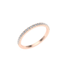 Load image into Gallery viewer, The Aria - Half Eternity Wedding Band