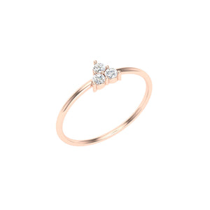 The Ava - 3 Stone Ring