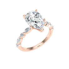Load image into Gallery viewer, The Leela - Pear Cut Ring